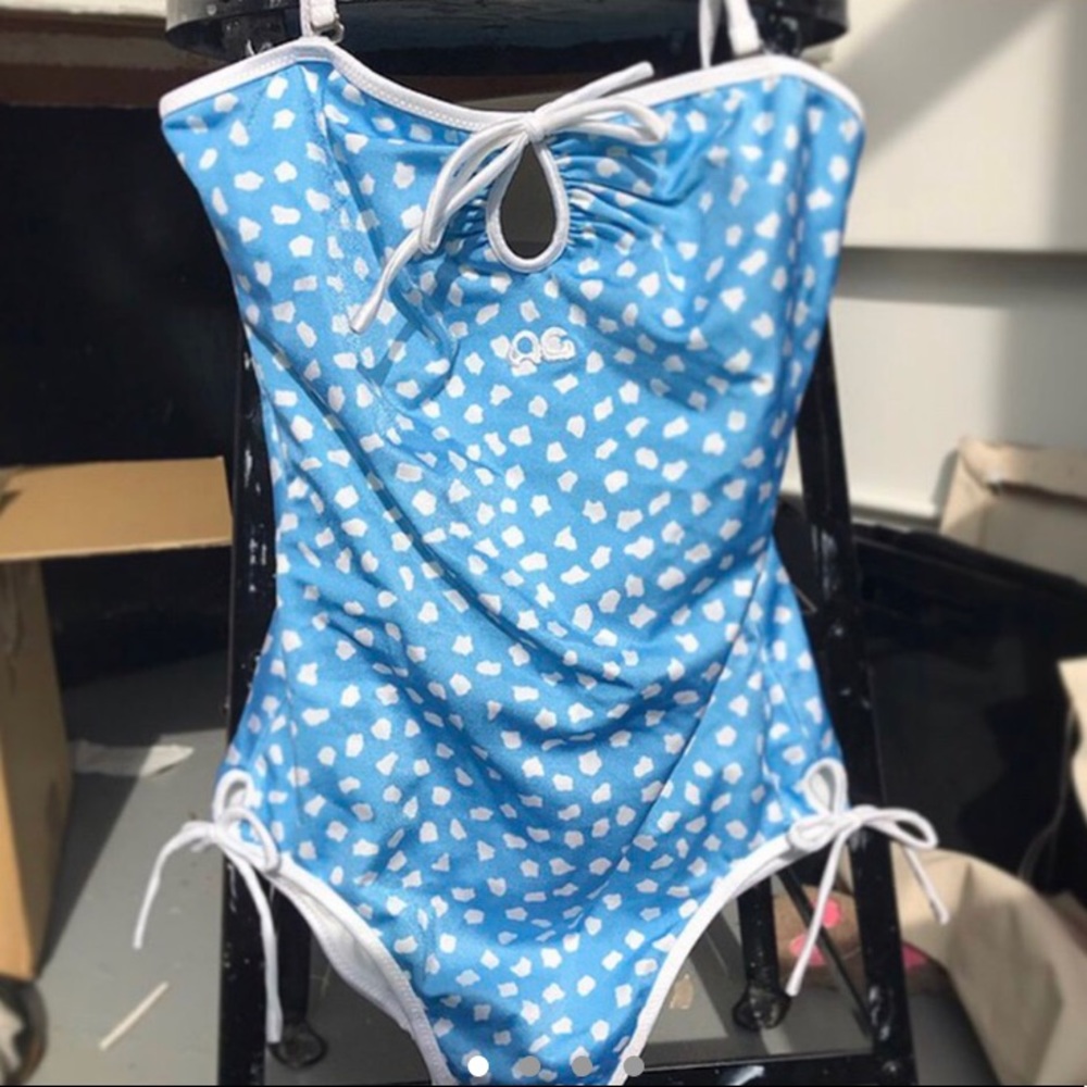 Courreges sport futur one piece swimsuit